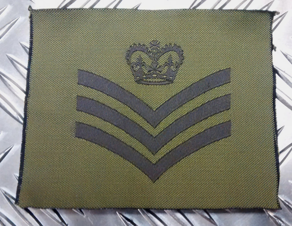 Rank Badges Army Green / Desert OD / DS Subdued Assorted Ranks 1 Pair New