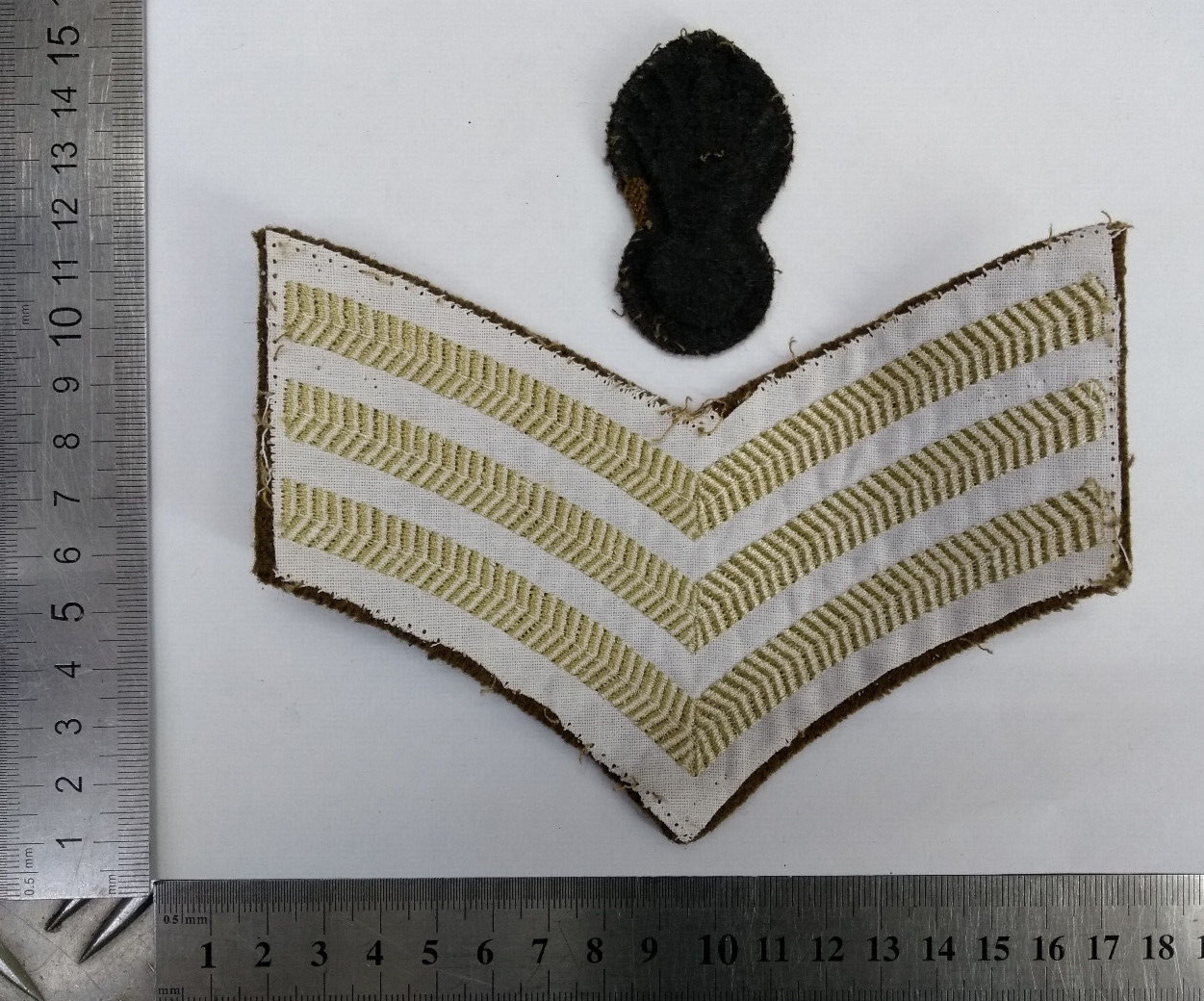 Grenadier Guards Sergeant Chevron & Grenade Patch Genuine British Army