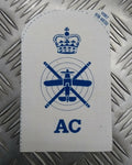 Aircraft Controller Royal Navy Petty Officer Qualification Rank Patch