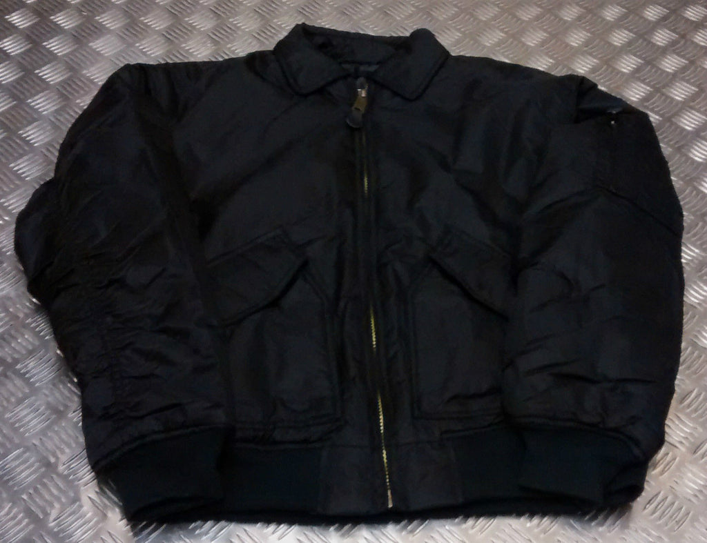 MA2 CWU US Military Style Bomber Jacket Black NEW