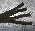 Genuine British 33cm Closed End Opti Zip Zipper No Stopper x 2 New