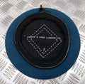 Blue Grey Beret Genuine Hobson London Manufactures Sample 7 56cm