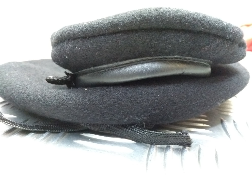 Miniature Genuine Hobson London Maroon Dark Grey Bonnet Beret