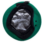 Hobson Beret Light Green With Petersham Rim 100% Wool No Badge 7 1/4