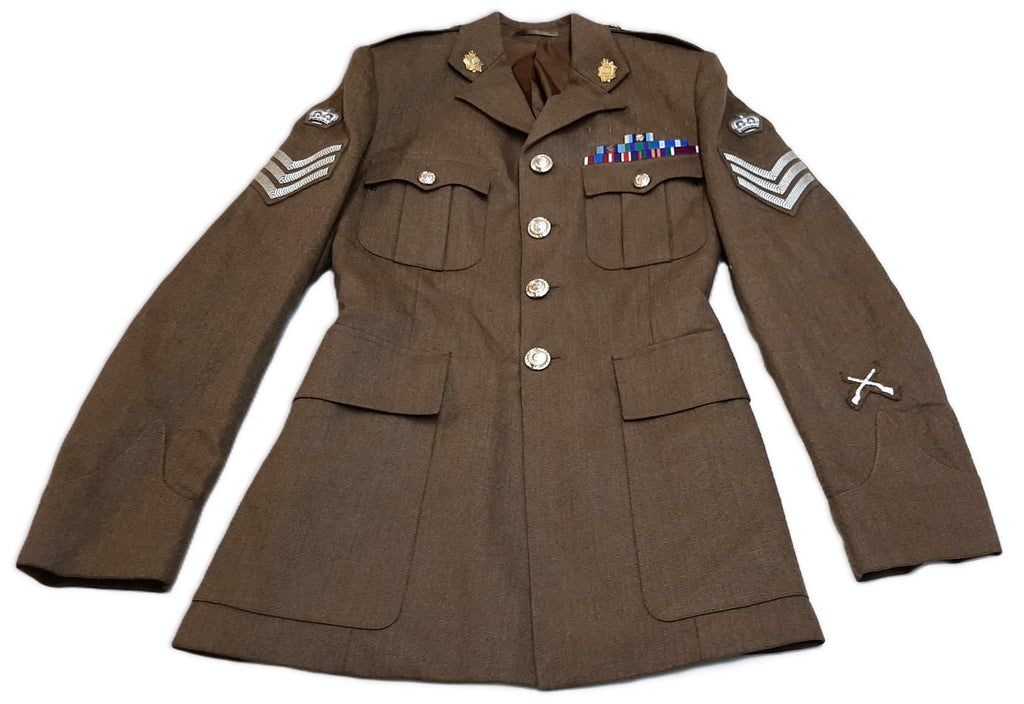 No2 Fad Jacket RLC With Q/C Crown Badges 3 Bar Chevron Patches 182/92/76cm