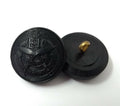 Genuine British Army Queens Gurkha (Logistics) Issue Dress Black Buttons - NEW