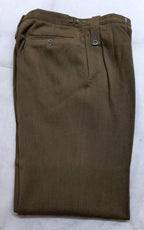 No2 Dress Trousers British Army Style Old Pattern Soldiers Uniform Dress W34"