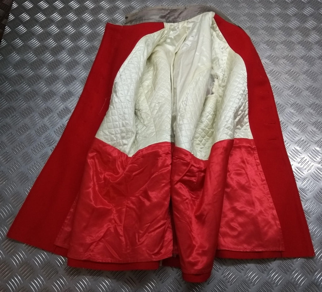 Red Ceremonial Tunic Gibraltar Bandsman Parade Jacket Big Size Fancy Dress