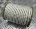 Braided Silver Cord 6mm Officers Braided Epaulette Shoulder 2 Metre / 200cms