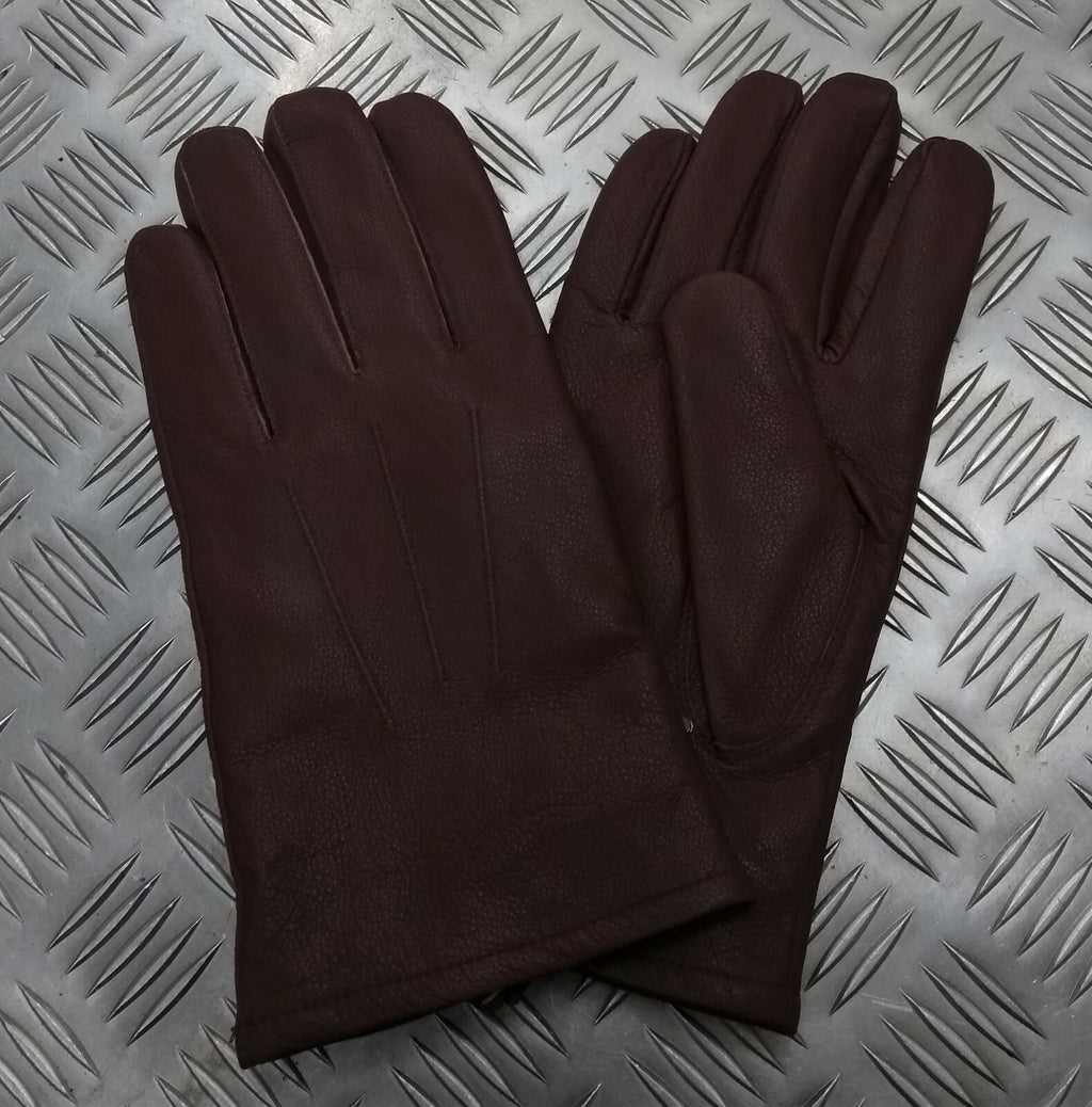 Brown Leather 3 Dart Gloves with 3M Thinsulate Soft Lining Size 11 / Large - NEW