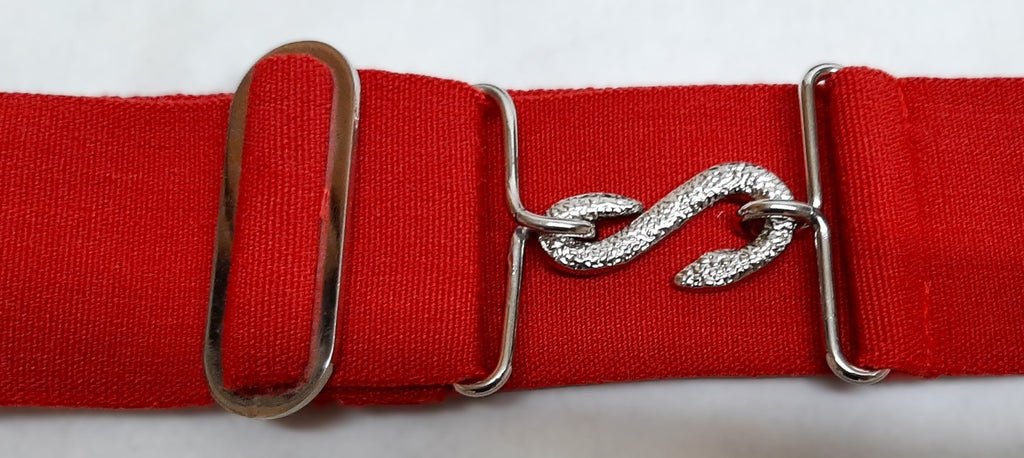 British Army PTI Physical Training Instructor & Gymnast Red S Snake Belt - NEW