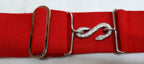 British Army PTI Physical Training Instructor & Gymnast Red S Snake Belt - NEW