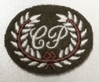 Basic Close Protection Course Qualification Oval Patch British Army