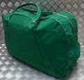 Vintage 70s Holdall Carry All EX Large Vinyl Discharge Green British Surplus