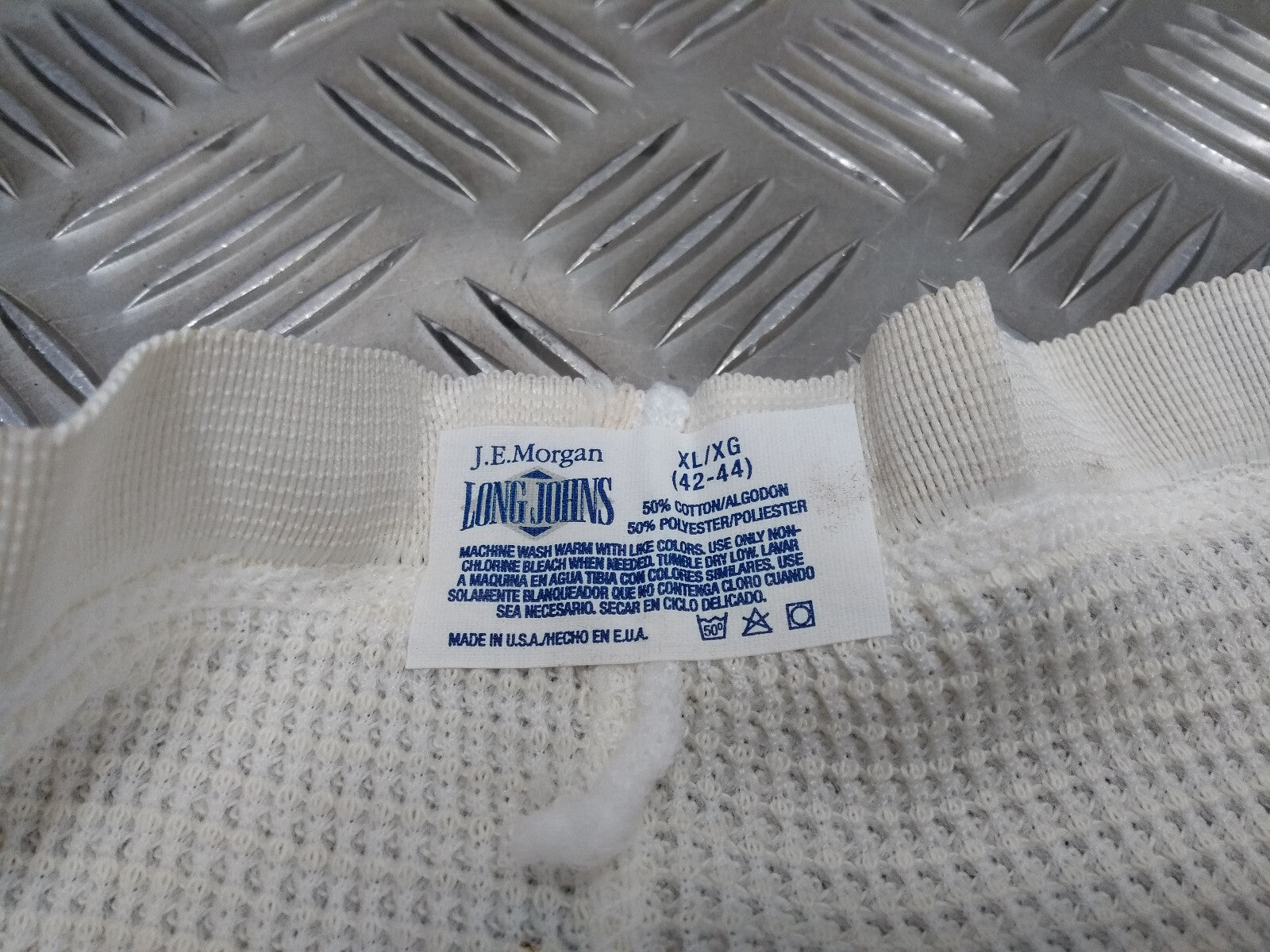 Waffle Thermal Ankle Length Long Johns Underpants Genuine US Made J.E. Morgan