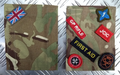MTP Blanking Patches with St John Ambulance & various other TRF Patches