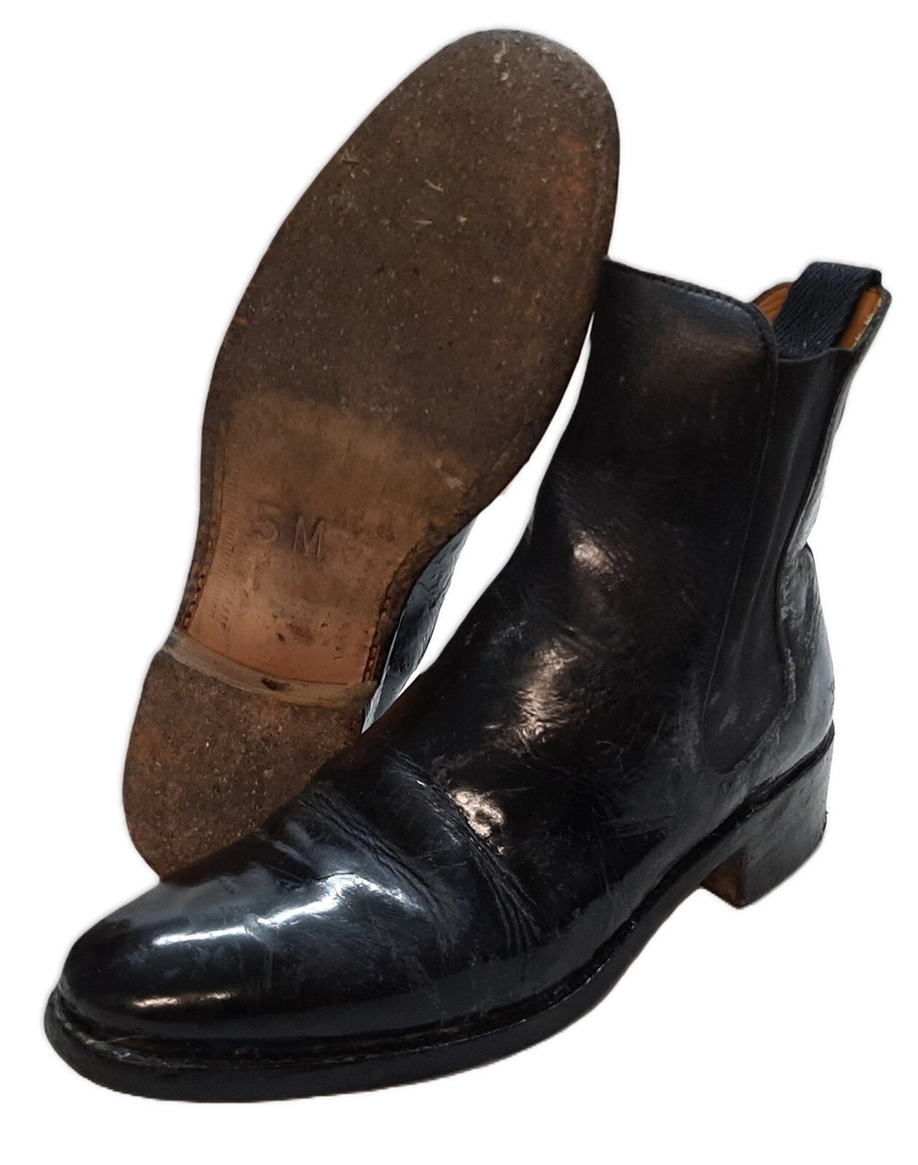 HCav Chelsea Boots British Army Cavalry Uniform With Spur Housing Size 5M