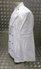Genuine British Royal Navy Chefs Whites Top Neckerchief & Hat Set - All Sizes