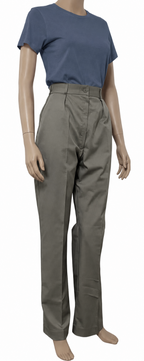 WRAF / RAF Royal Air Force Stone Trousers Royal Air Force Warm Weather Womans Safari Type Slacks - NEW