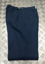 Vintage Trousers RAF Royal Air Force Dress Old Pattern Air Force Blue Grey Colour Waist 33"
