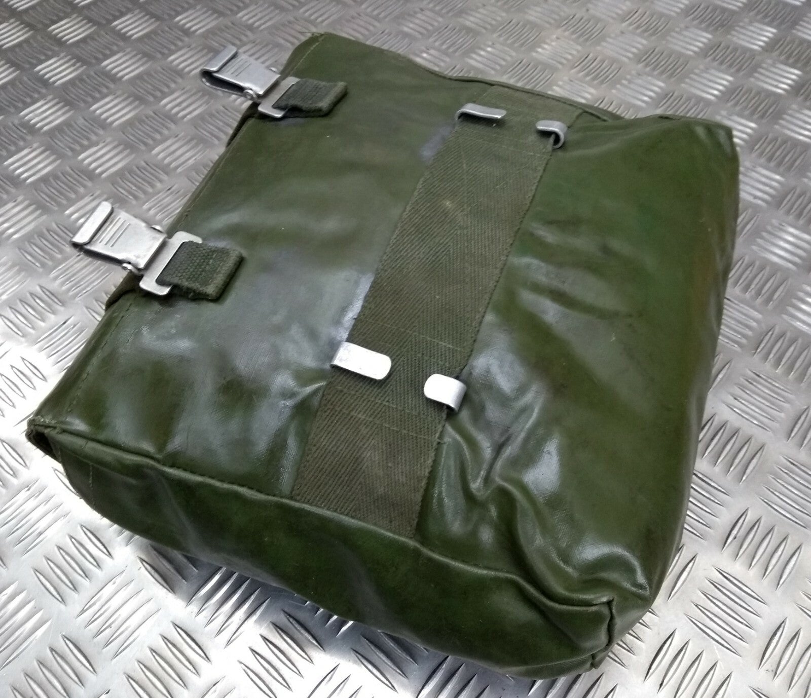Vintage Pack Vinyl Heavy Duty Back Pack Pannier Side Bag