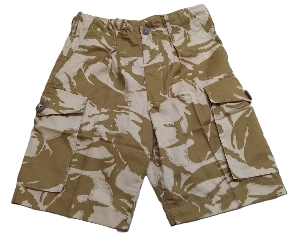 Army Shorts DDP British Forces Camouflage /Camo Desert Pattern Shorts NEW