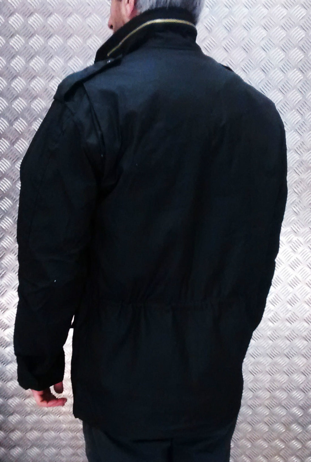 US Military Style M65 Lined Combat Jacket Black NEW