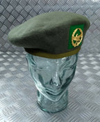 Wool Beret H&S With Eagle Badge Size 57cm NEW