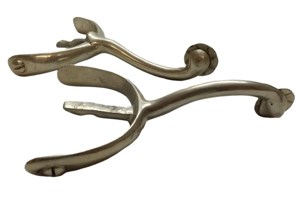 Swan Neck Spurs Long British Army / Officers & Soldiers Parade Boots