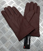 Brown Leather 3 Dart Gloves with 3M Thinsulate Soft Lining Size 11 / Large - NEW