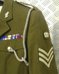 Genuine British Army Catering Corps ACC Lanyard Silver/Grey Twisted Ceremonial