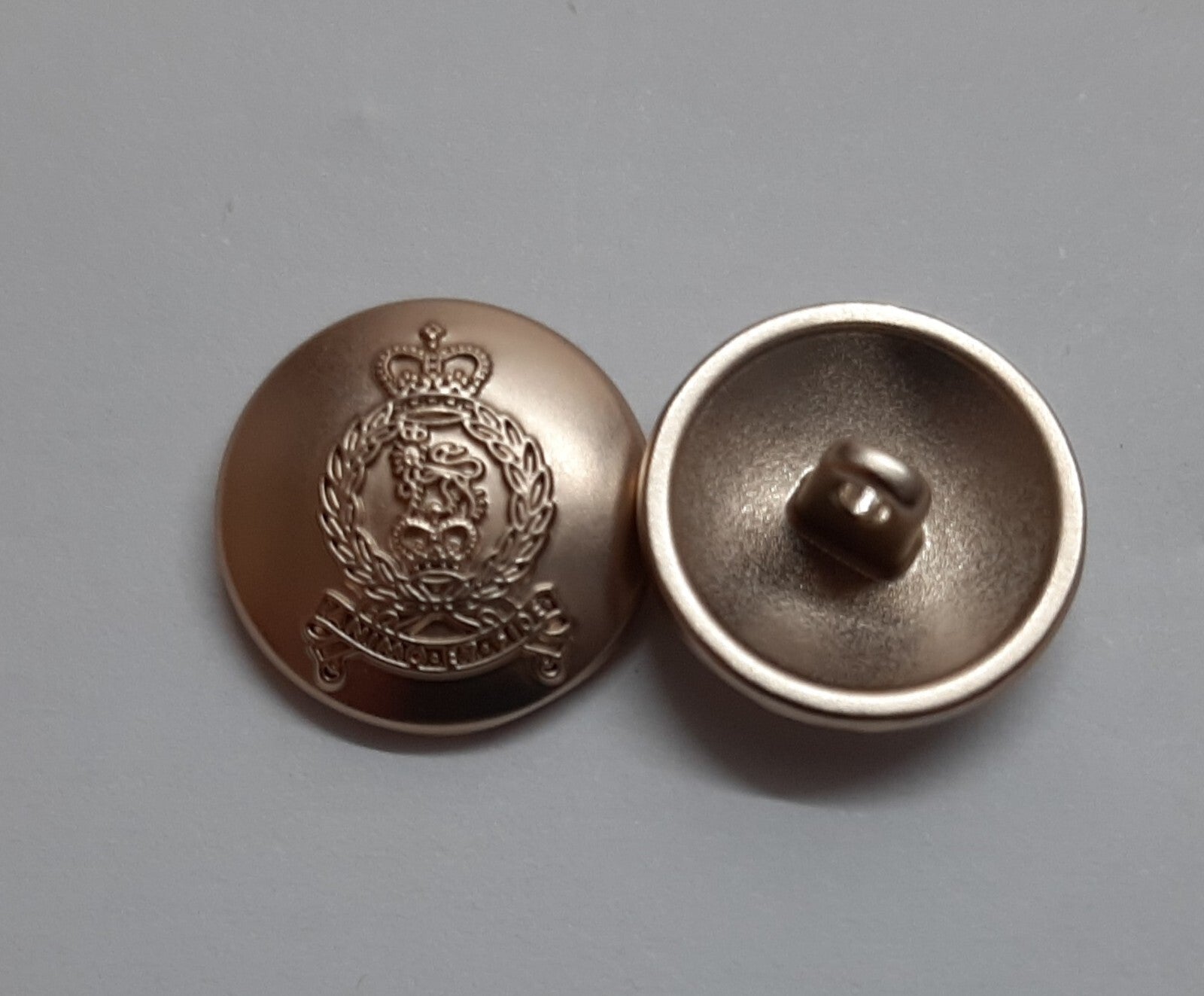 AGC Regimental Buttons SPS X2 Small Size 22L Dress British Army Insignia
