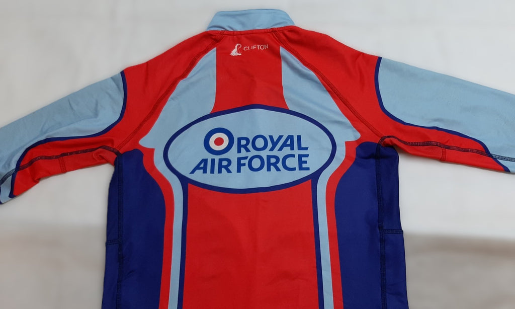 RAF Royal Air Force Sports Team Tinley Performance Race Suit Bobsleigh, Ski and Luge