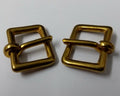18.5mm Brass Single Prong Buckle X2 STD72