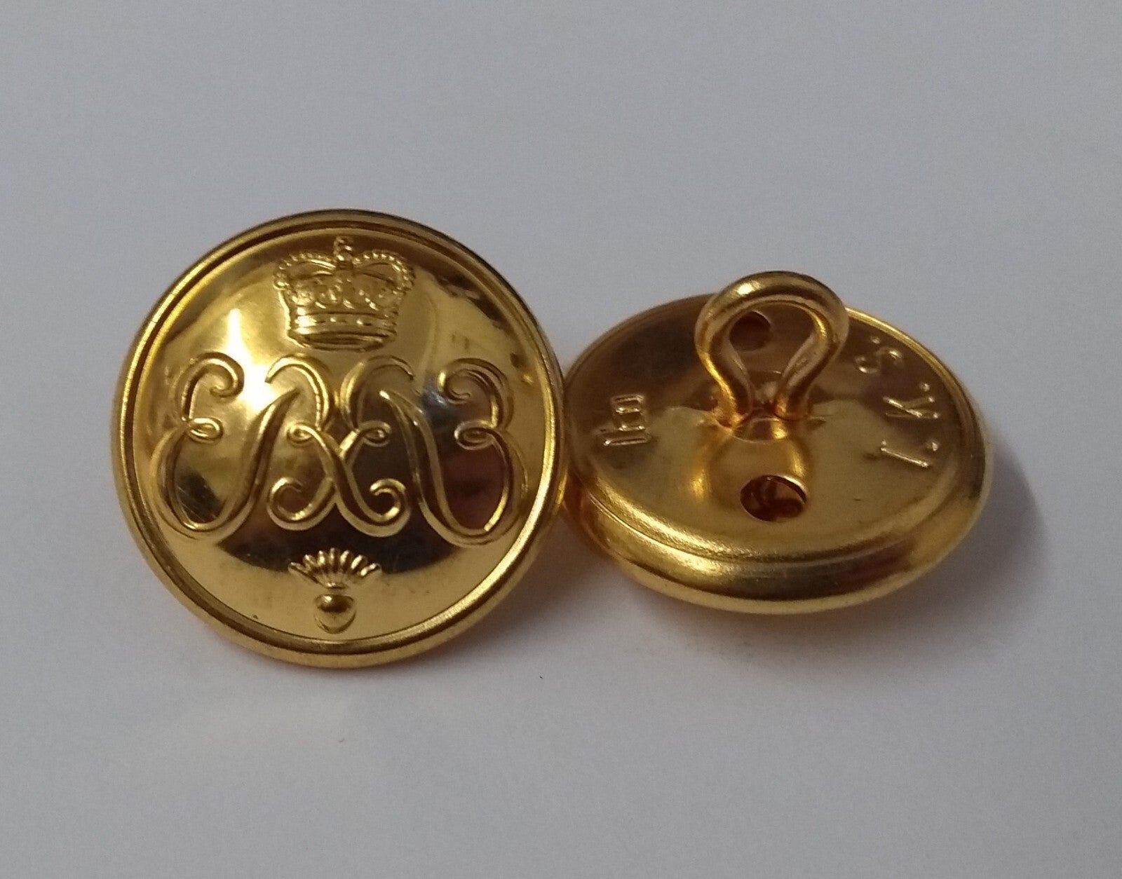 Grenadier Guards Buttons Service Dress High Sheen Subdued No1 / No2 Issue - NEW