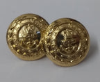 Royal Marines Buttons RM Insignia No1 Dress Buttons Size 17.4mm NEW x4