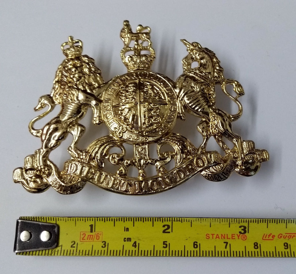 British Large Coat of Arms General Service H Cav Badge