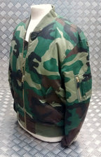 MA1 US Military Style Bomber Jacket Camo Asst Cols - NEW