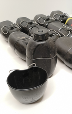 Osprey 58 Pattern Mug/Cup and Water Canteen with Retainer Lid - Joblot of 12