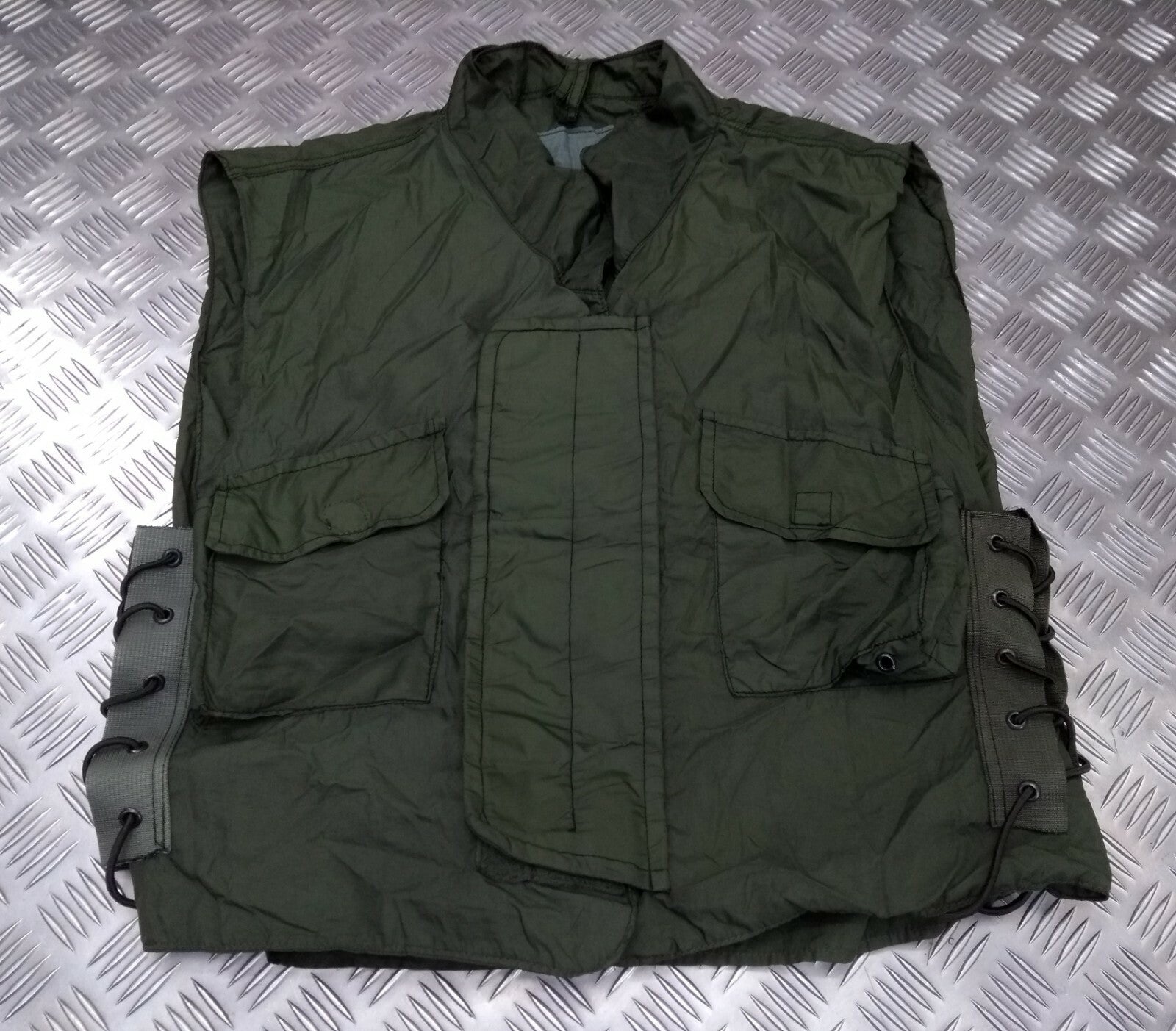 1980's IDF Flak Vest Cover Overdyed OD Green Airsoft