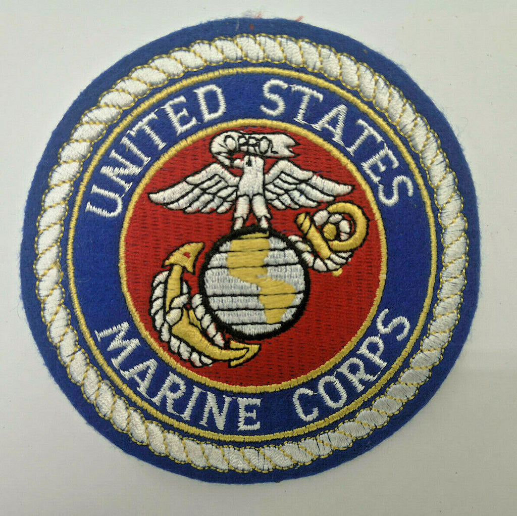 Genuine United States Marine Corps Round Patch / Badge