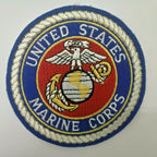 Genuine United States Marine Corps Round Patch / Badge