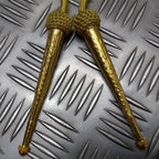 Army Ceremonial Aiguillette / Officers Lanyard Metallic Gold Tip Ends Present