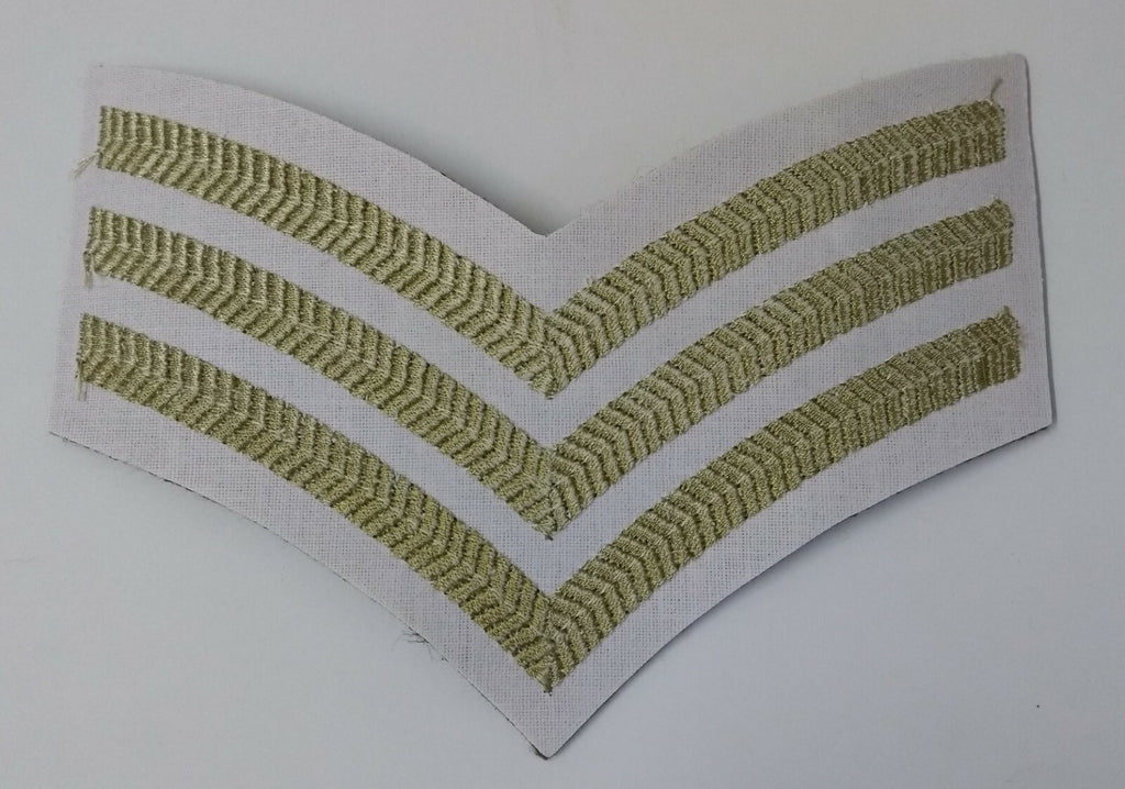 No2 Long Corporal Rank Stripe 3 Chevrons Great Coat British Army EPB34N