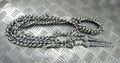 Senior Officer Silver & Blue Fleck Ceremonial Aiguillette