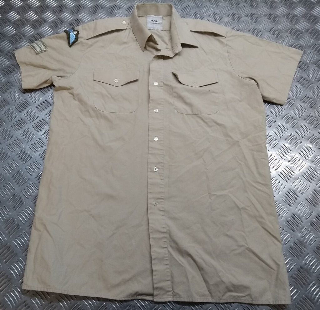 British Army No2 Shirt Short Sleeves All Ranks FAD Corporal & Para Wings 42cm
