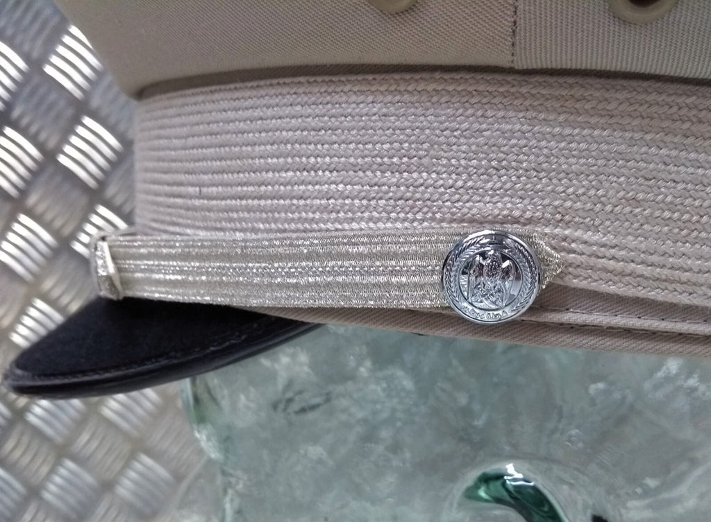 Abu Dhabi Peaked Dress Cap Hat Visor Cap British Made Fancy Dress Size 56cm