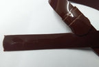 Genuine Issue Hi Sheen Brown 1/2" Dress Hat Adjustable Chinstrap