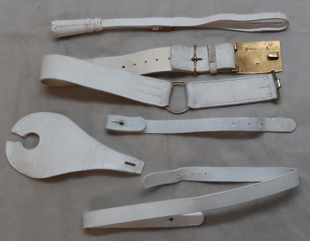 Cavalry Belt Buff Leather HCav Set Knot Hilt & Strap British