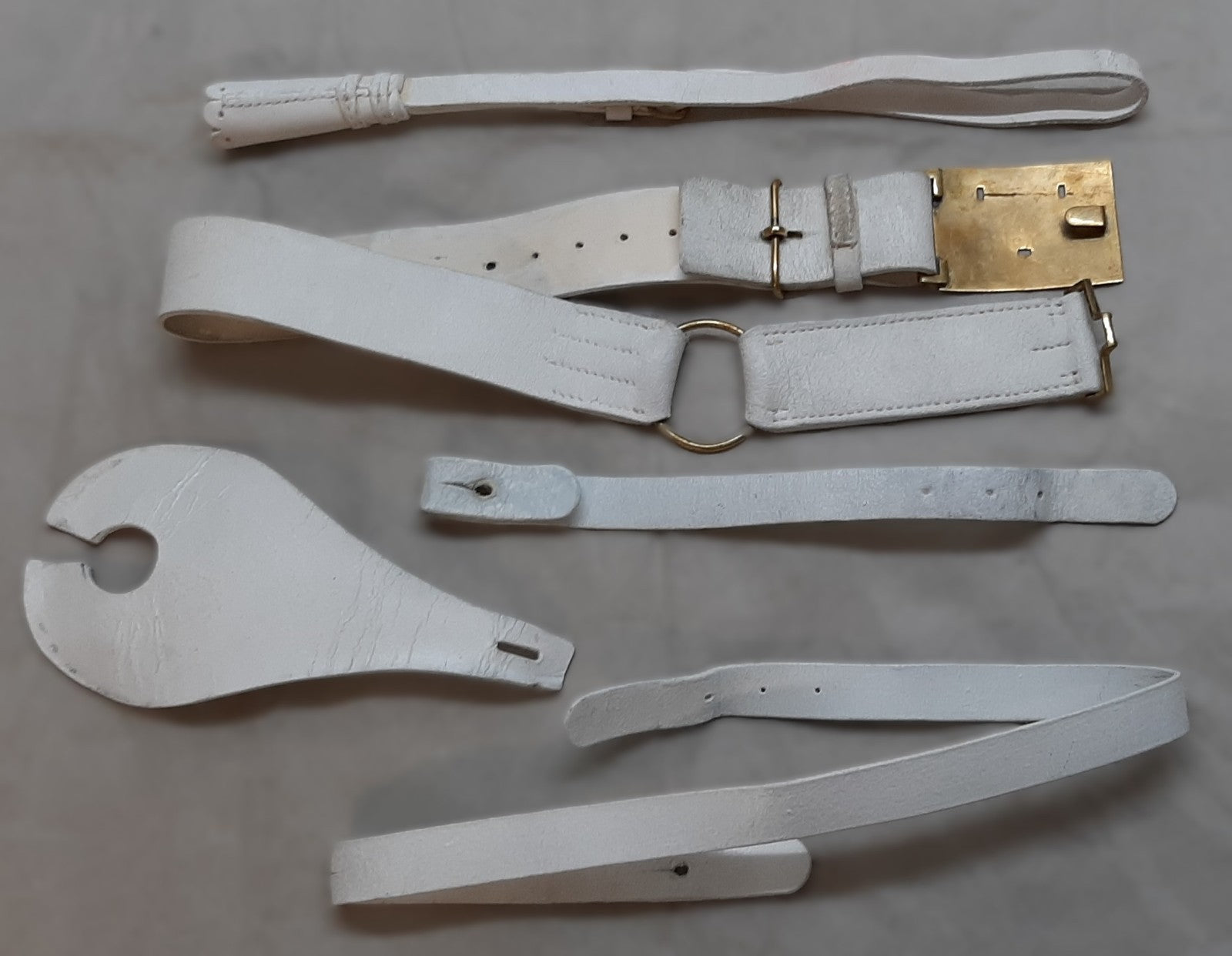Cavalry Belt Buff Leather HCav Set Knot Hilt & Strap British